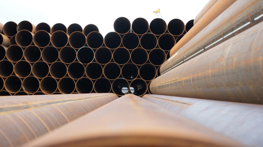 ronde stalen buizen leverancier Solines in moerdijk