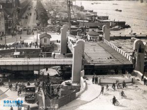 1800 meter funderingsbuizen voor Gevlebrug in Amsterdam