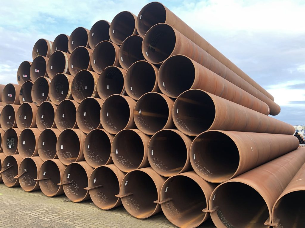 700 ton spiraal gelaste buizen
