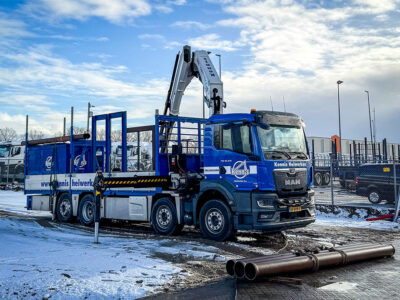 Project - Funderingsbuizen voor een nieuwe ingang in Moerdijk