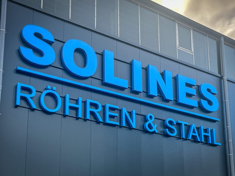 Nieuwe gevel Solines GmbH - Dortmund