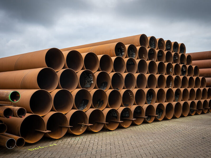 Stalen buizen Ø 711,0 x 8,00 millimeter