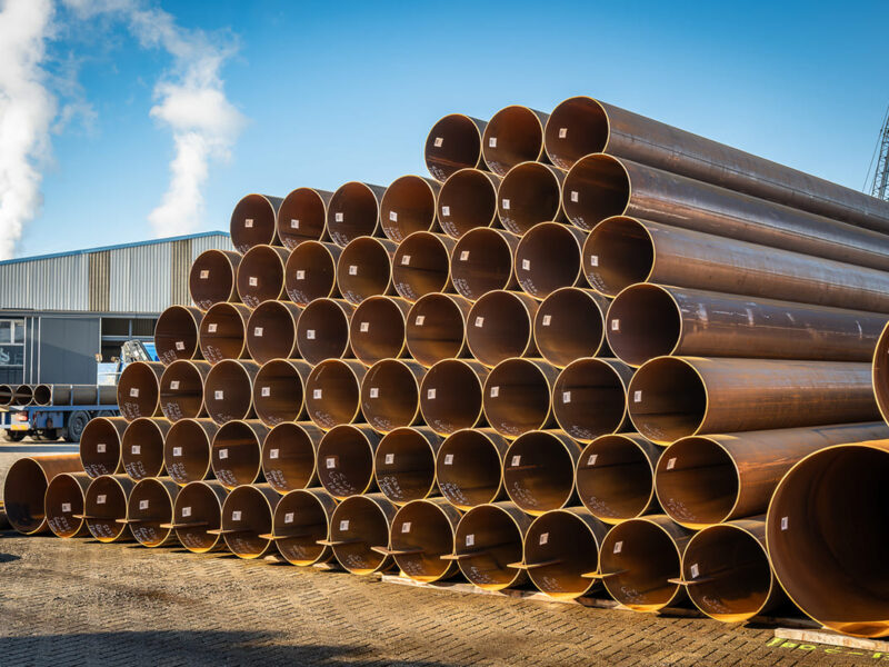 Stalen buizen Ø 660,0 x 9,10 millimeter