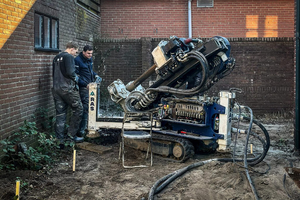 Funderingsproject in Groenekan - Schroefinjectiepalen