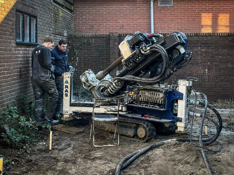 Funderingsproject in Groenekan - Schroefinjectiepalen