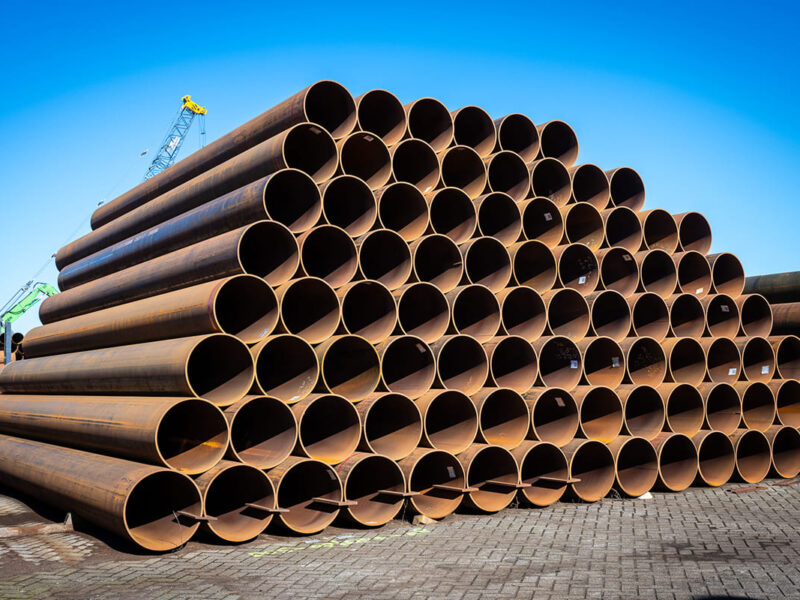 Stalen buizen Ø 610,0 x 14,30 millimeter