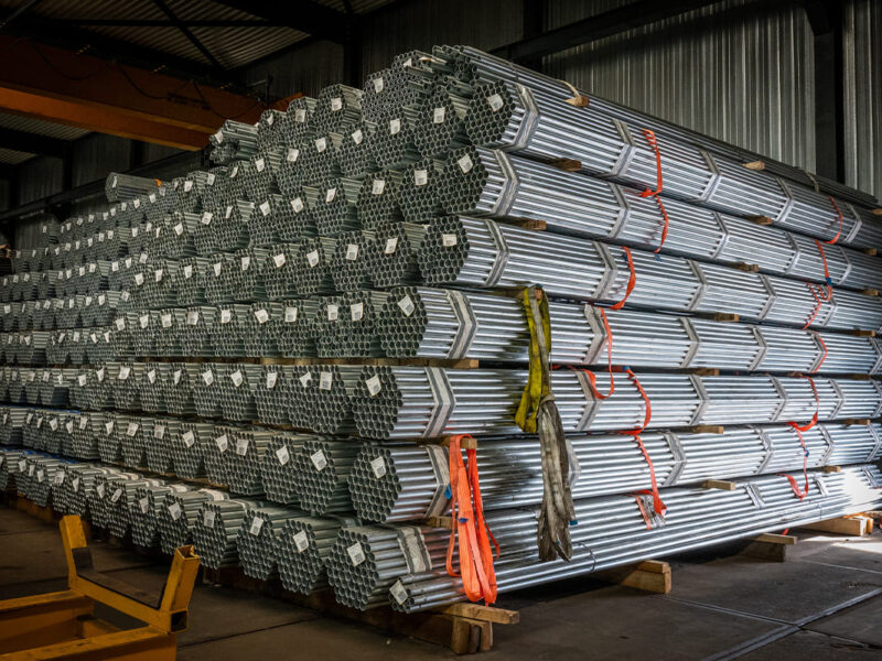 Verzinkte kasbuizen Ø 51,0 x 2,25 millimeter