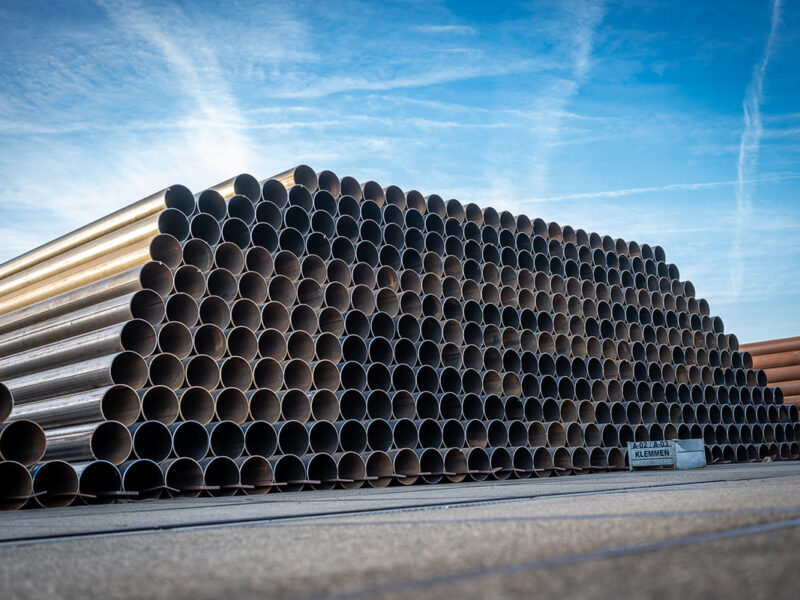 Stalen buizen Ø 355,6 x 8,00 millimeter