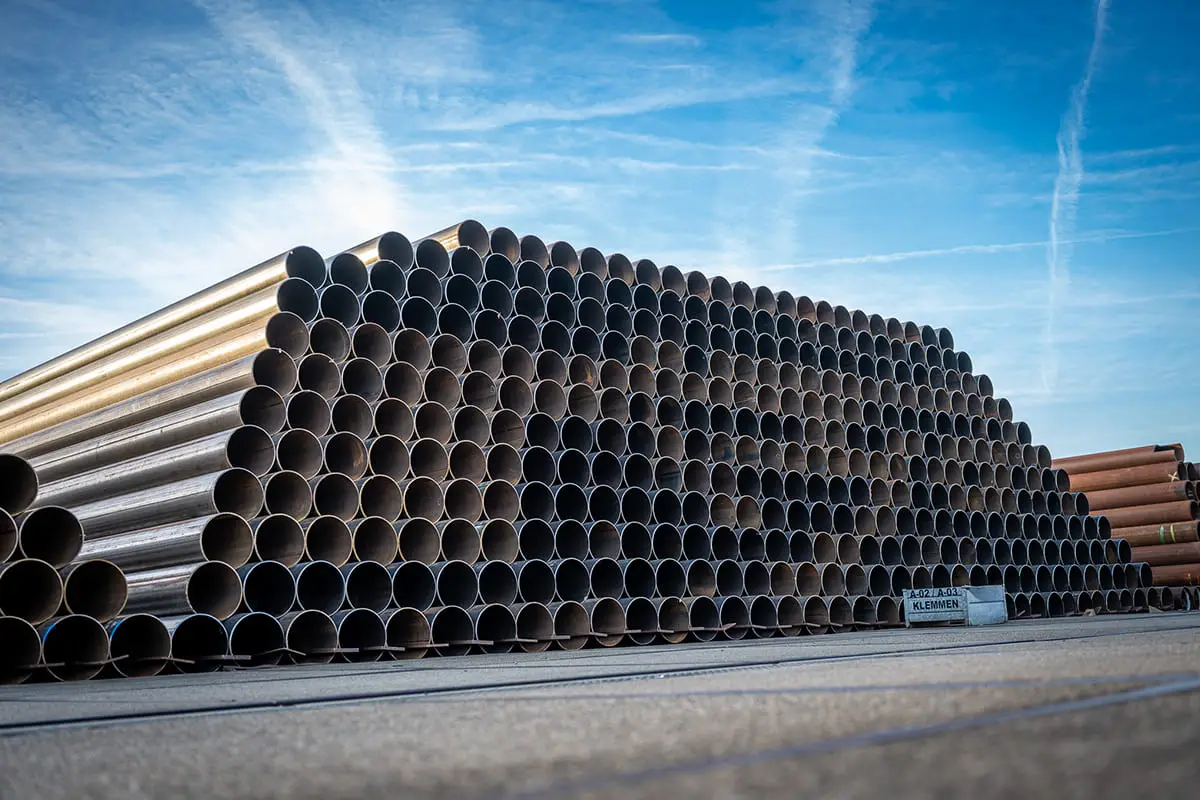 Stalen buizen Ø 355,6 x 8,00 millimeter